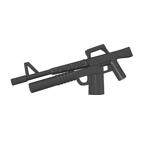 M16 grenade launcher - american automatic rifle
