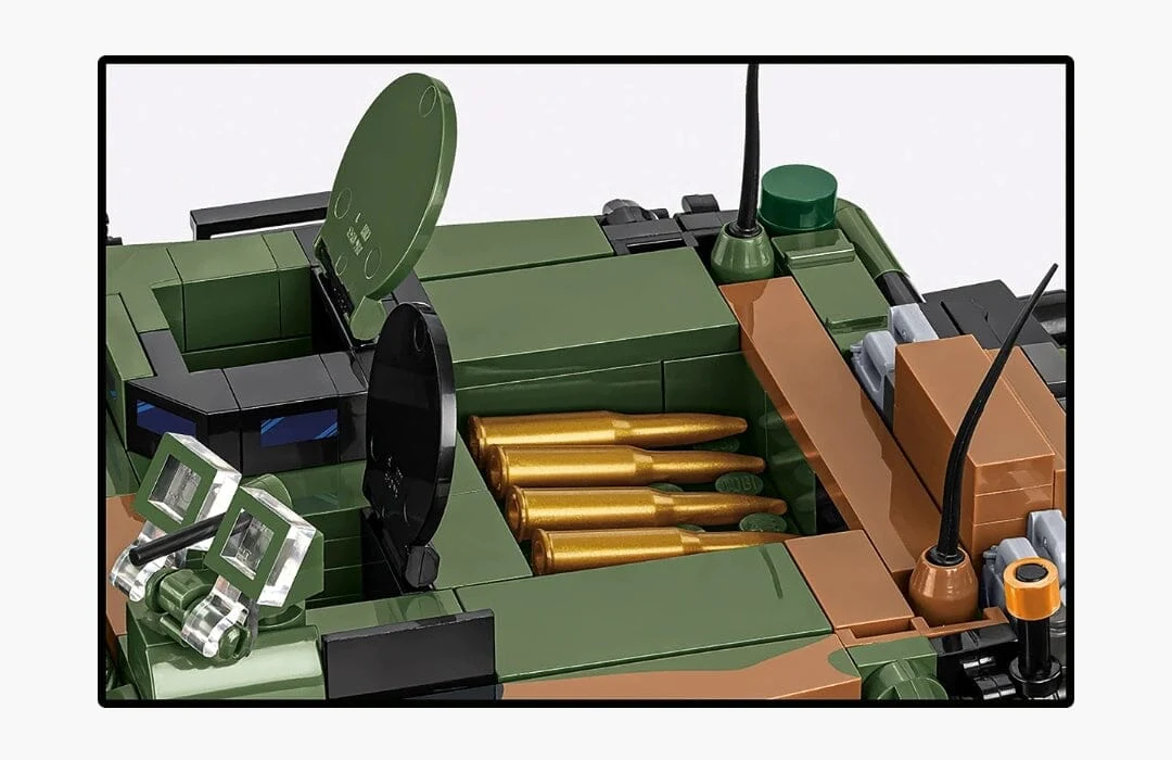 M1A2 SEPv3 Abrams brick tank model - COBI 2633 - 1065 bricks - Image 6