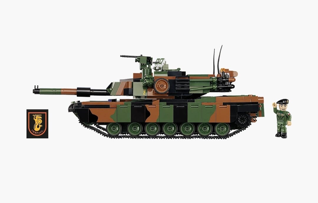 M1A2 SEPv3 Abrams brick tank model - COBI 2633 - 1065 bricks - Image 7