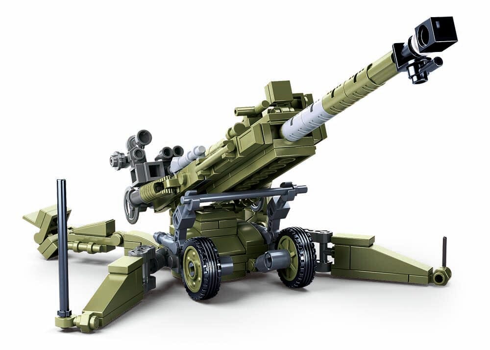 M777 Howitzer brick model - Sluban M38-B0890 - 258 bricks - Image 4