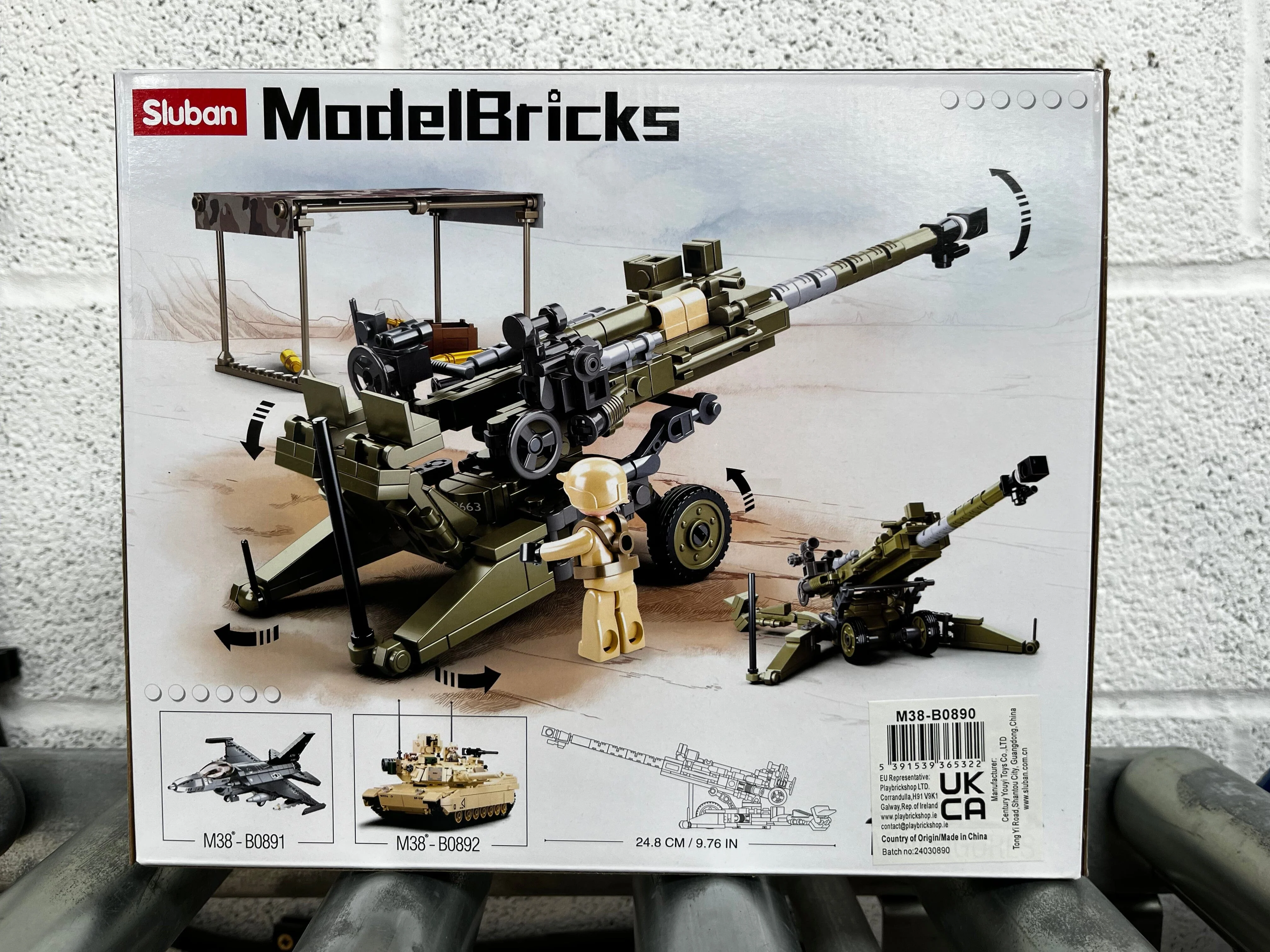 M777 Howitzer brick model - Sluban M38-B0890 - 258 bricks - Image 7