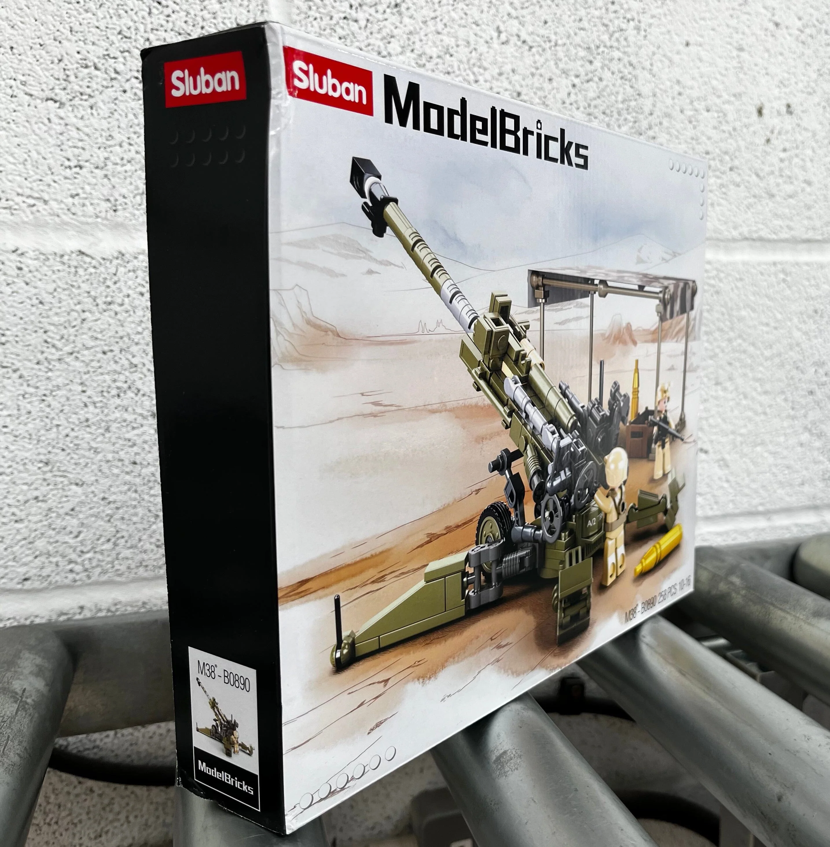 M777 Howitzer brick model - Sluban M38-B0890 - 258 bricks - Image 8