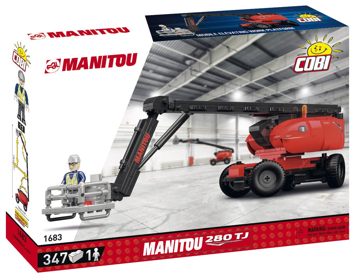 Manitou 280 TJ brick model - COBI 1683 - 347 bricks - Image 5