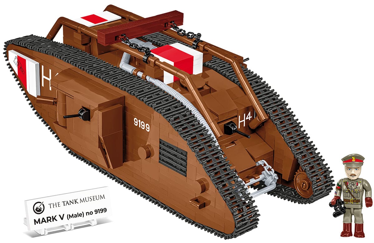 Mark V (Male) no. 9199 WWI brick model - COBI 2995 - 844 bricks - Image 2