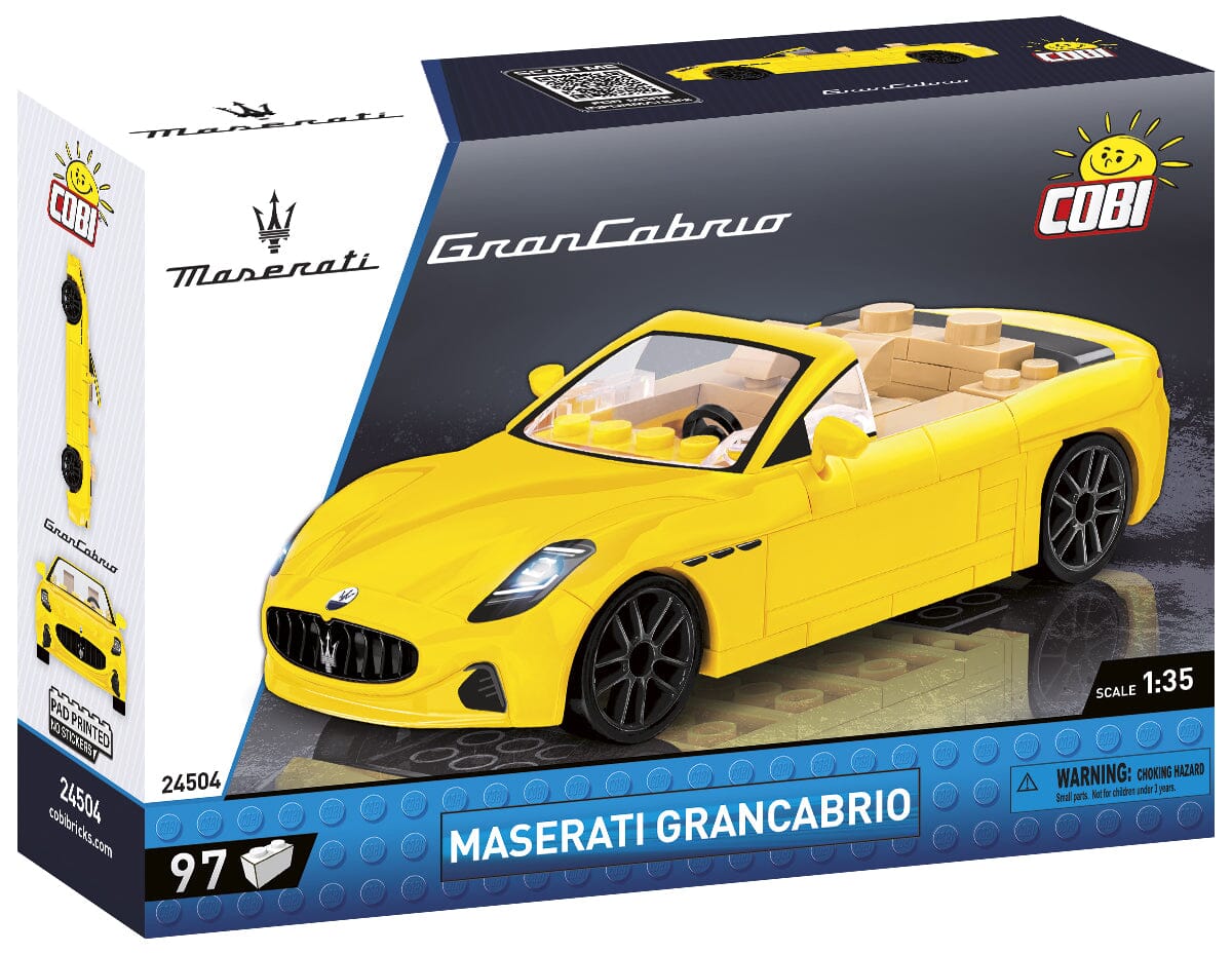Maserati Grancabrio brick model car - COBI 24504 - 97 bricks - Image 2