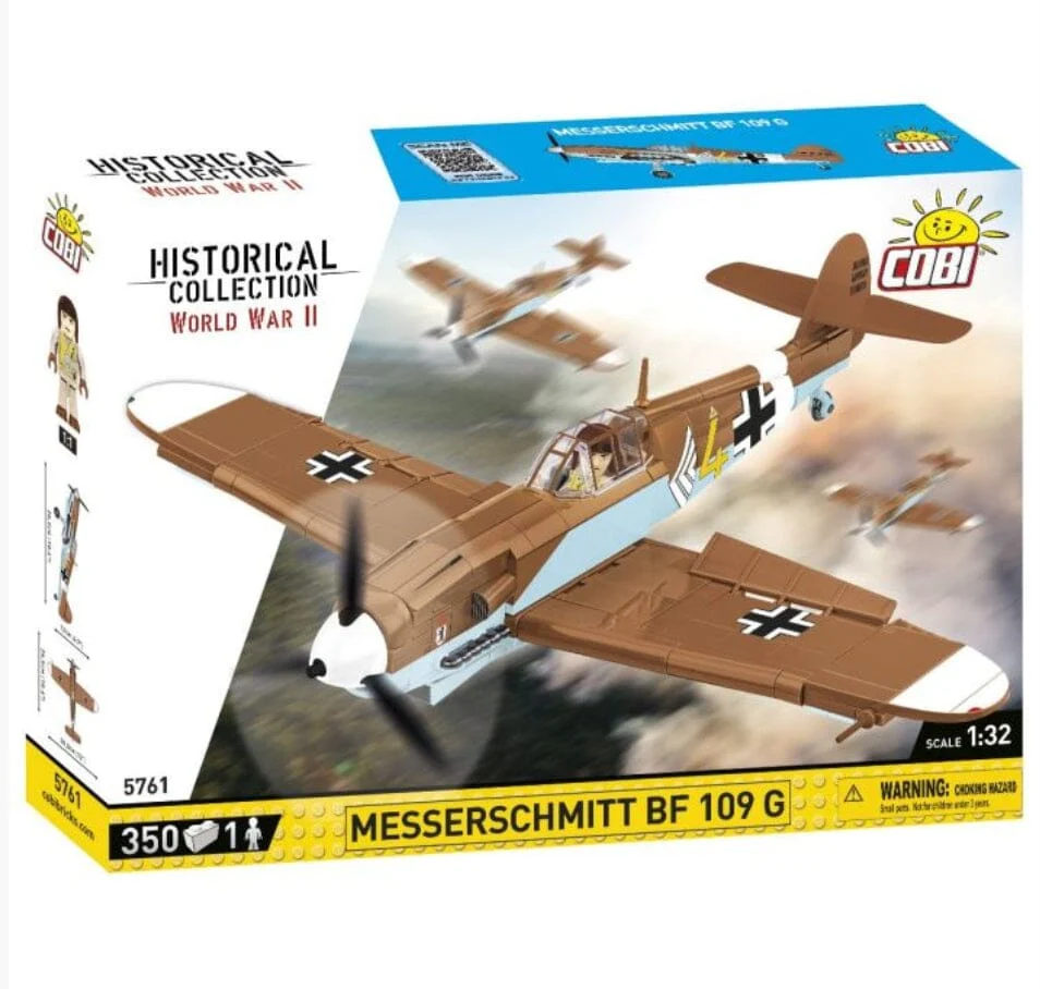 Messerschmitt BF 109 G brick model plane - COBI 5761 - 350 bricks - Image 3