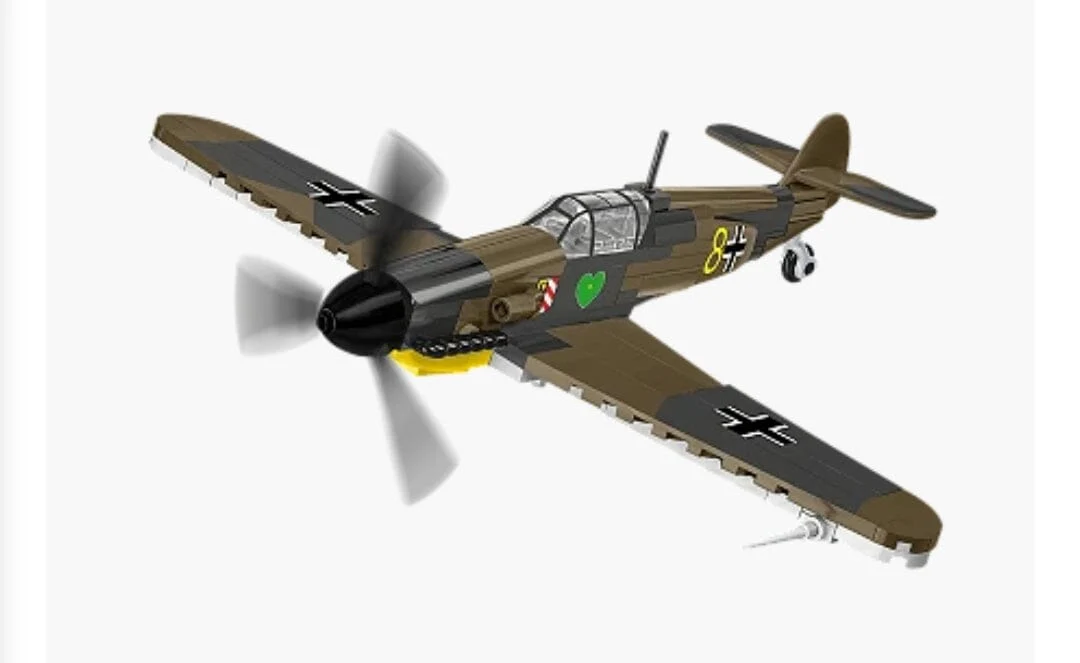 Messerschmitt BF-109F brick plane model - COBI 5873 - 123 bricks - Image 7