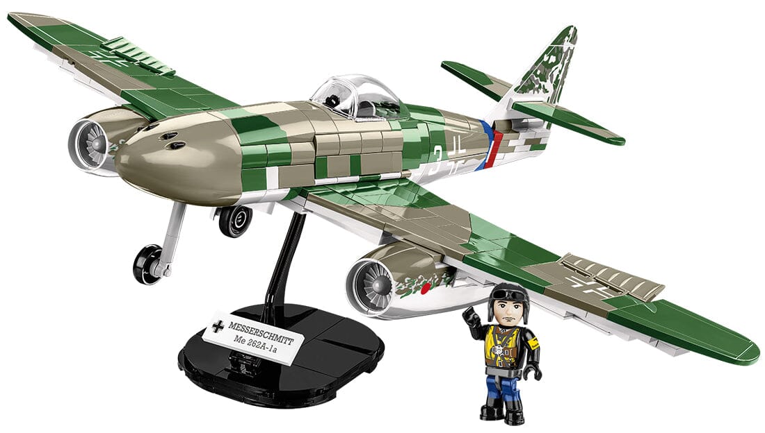 Messerschmit ME 262A 1A brick plane model - COBI 5721 - 390 bricks - Image 3