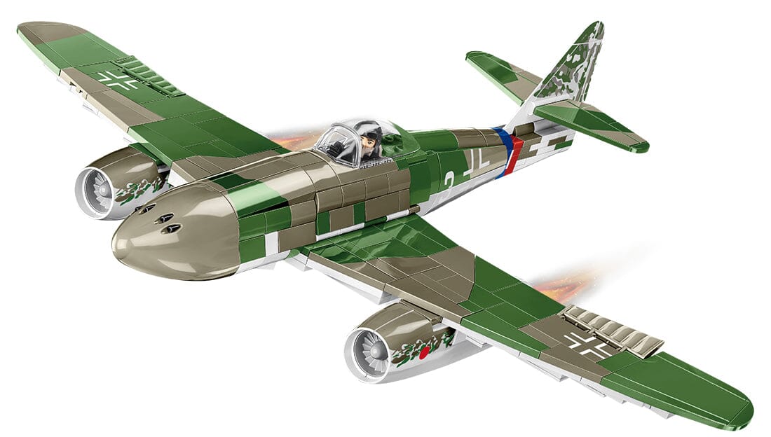 Messerschmit ME 262A 1A brick plane model - COBI 5721 - 390 bricks - Image 4
