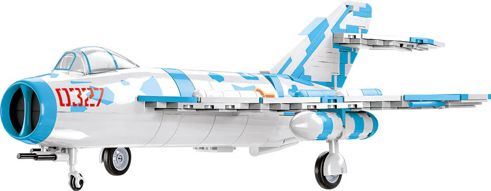 MIG-17 NATO 'FRESCO' brick plane model - COBI 2424 - 577 bricks - Image 10