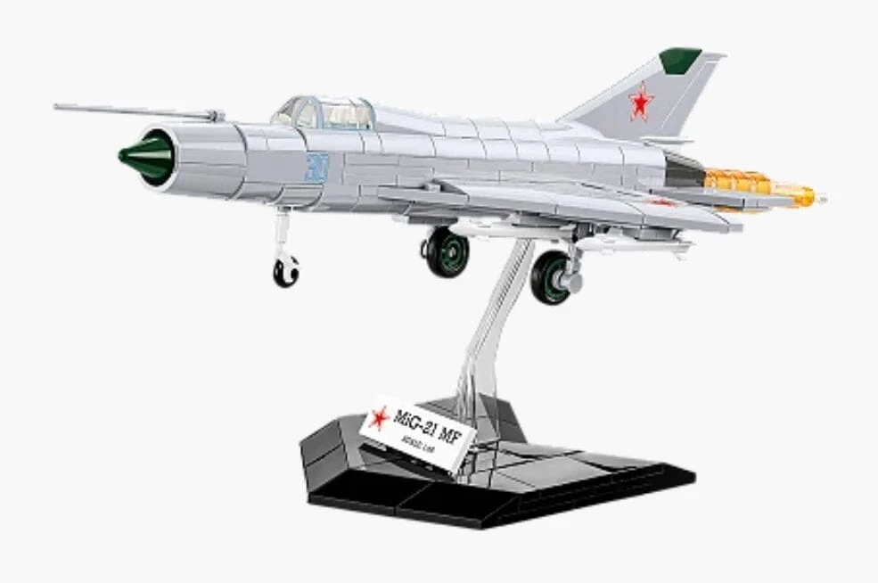 MIG-21 MF brick plane model - COBI 5918 - 381 bricks