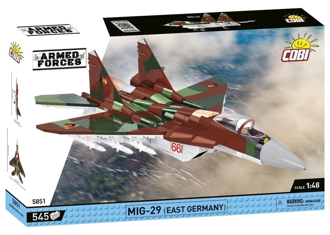 MIG 29 DDR brick plane model - COBI 5851 - 590 bricks