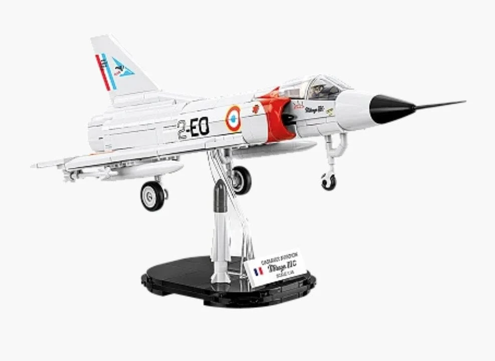 Mirage IIIC brick plane model - COBI 5930 - 375 bricks - Image 4