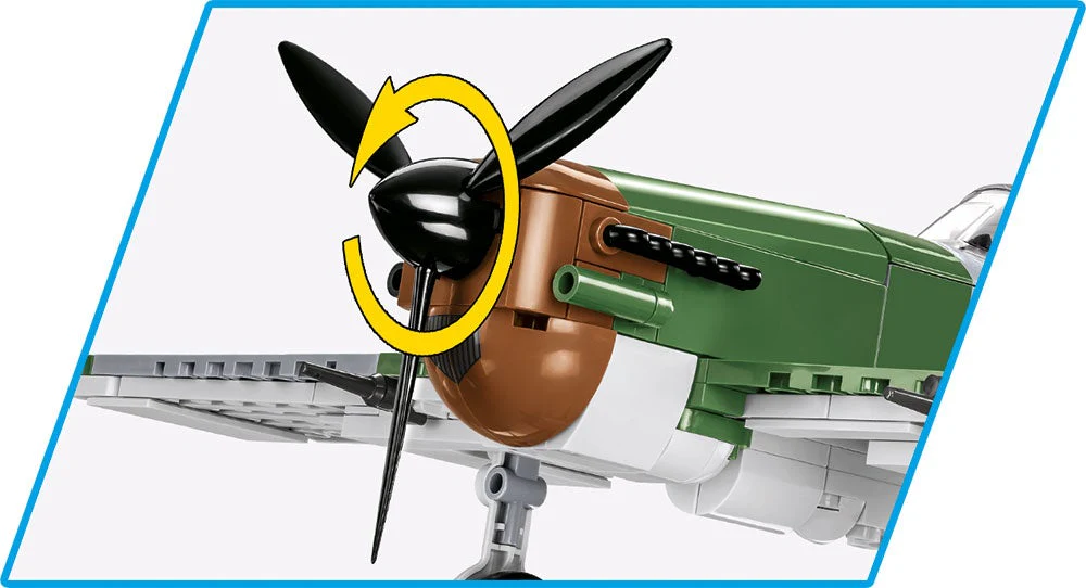Morane-Saulnier MS.406 - COBI 5724 - 317 bricks - Image 9