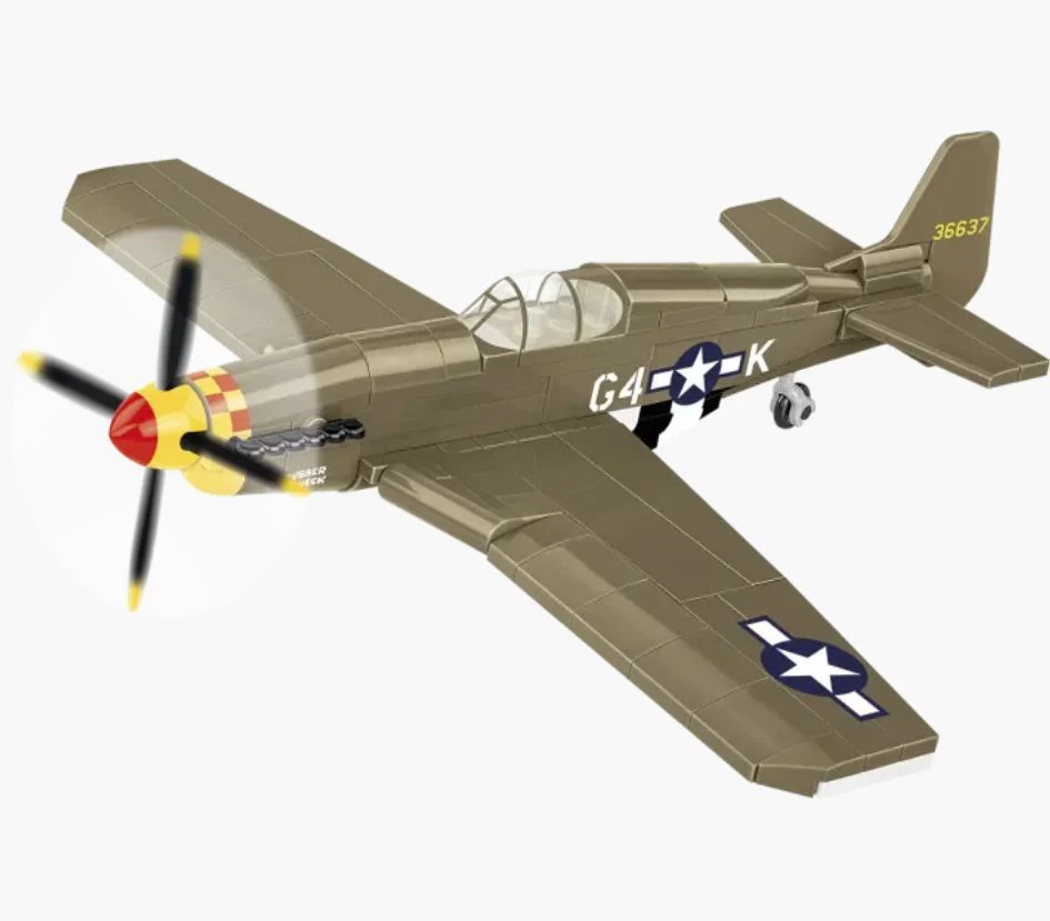 Mustang P-51B brick plane model - COBI 5869 - 158 bricks