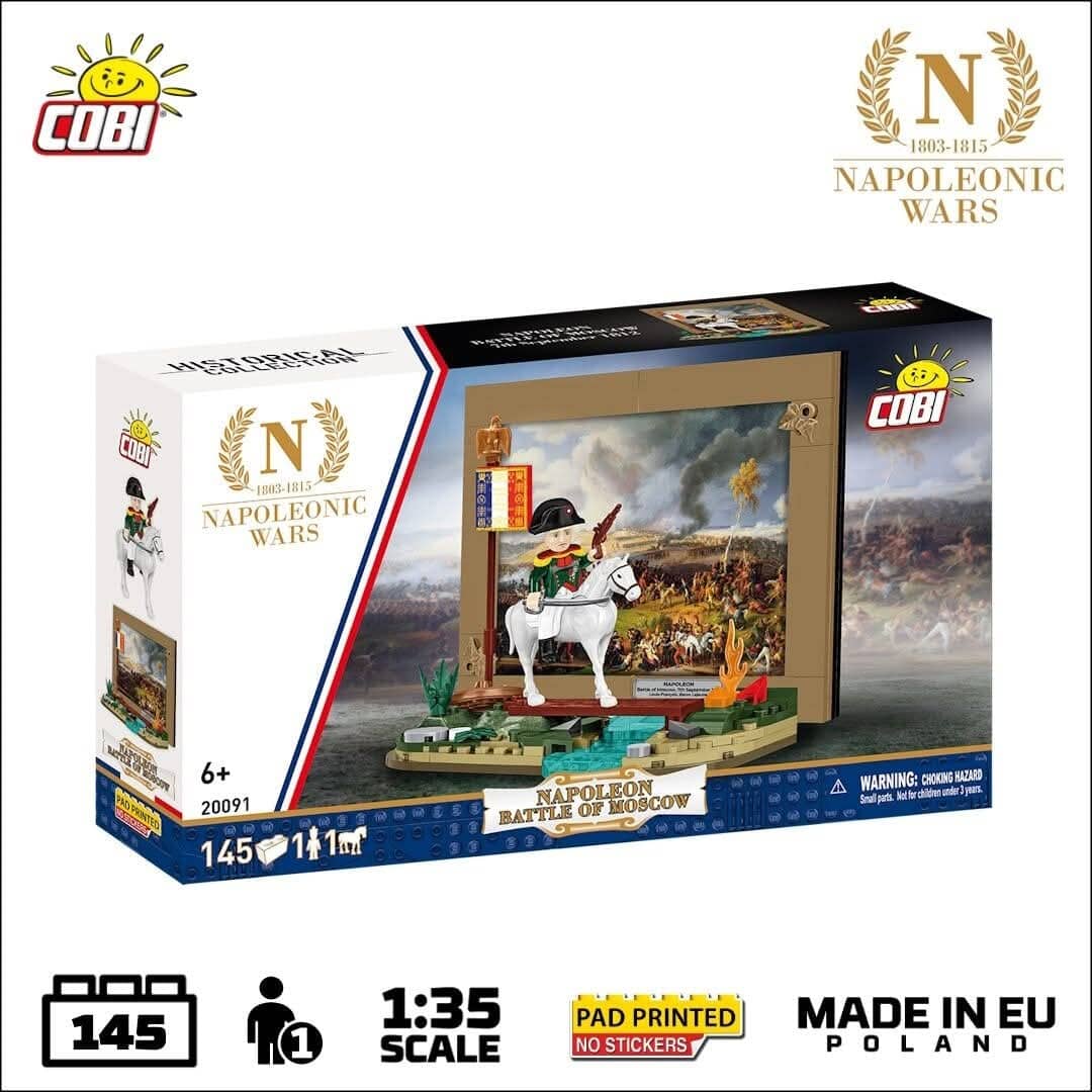 Napoleon 'Battle of Moscow' brick model - COBI 20091 - 145 bricks - Image 3