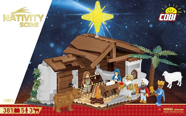 Nativity Scene brick model - COBI 20006 - 370 bricks
