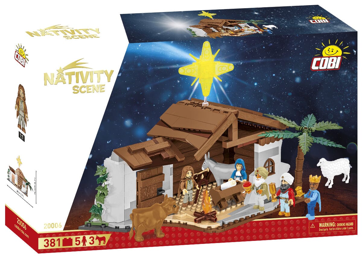 Nativity Scene brick model - COBI 20006 - 370 bricks - Image 2