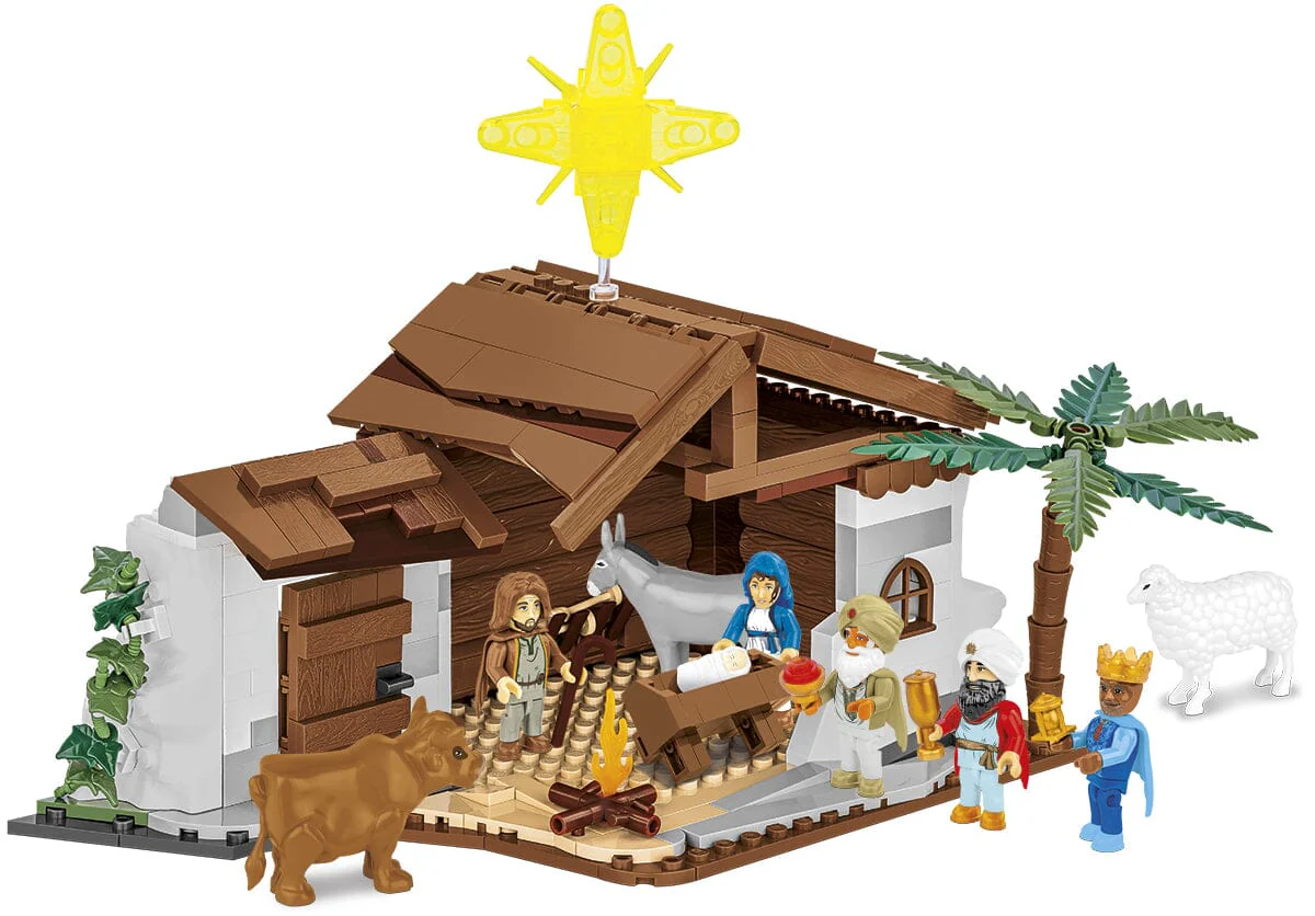 Nativity Scene brick model - COBI 20006 - 370 bricks - Image 4