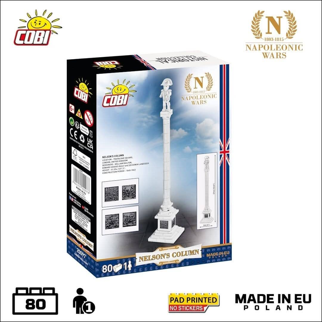 Nelson's Column brick model - COBI 20097 - 85 bricks - Image 2