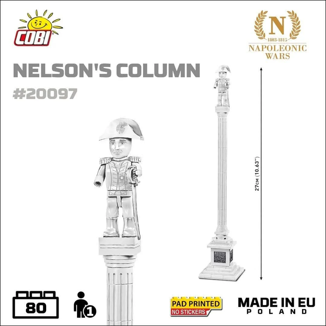 Nelson's Column brick model - COBI 20097 - 85 bricks - Image 4