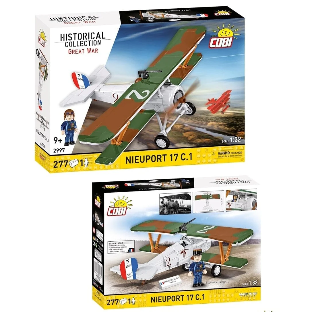 Neuport 17 C. brick plane model - COBI 2997 - 277 bricks - Image 3