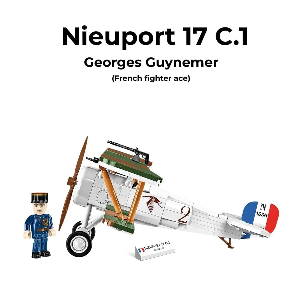 Neuport 17 C. brick plane model - COBI 2997 - 277 bricks - Image 5