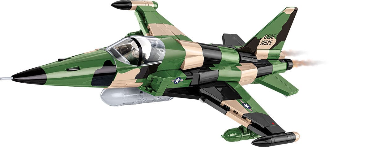 Northrop F-5A F.F plane model - COBI 2425 - 352 bricks - Image 2