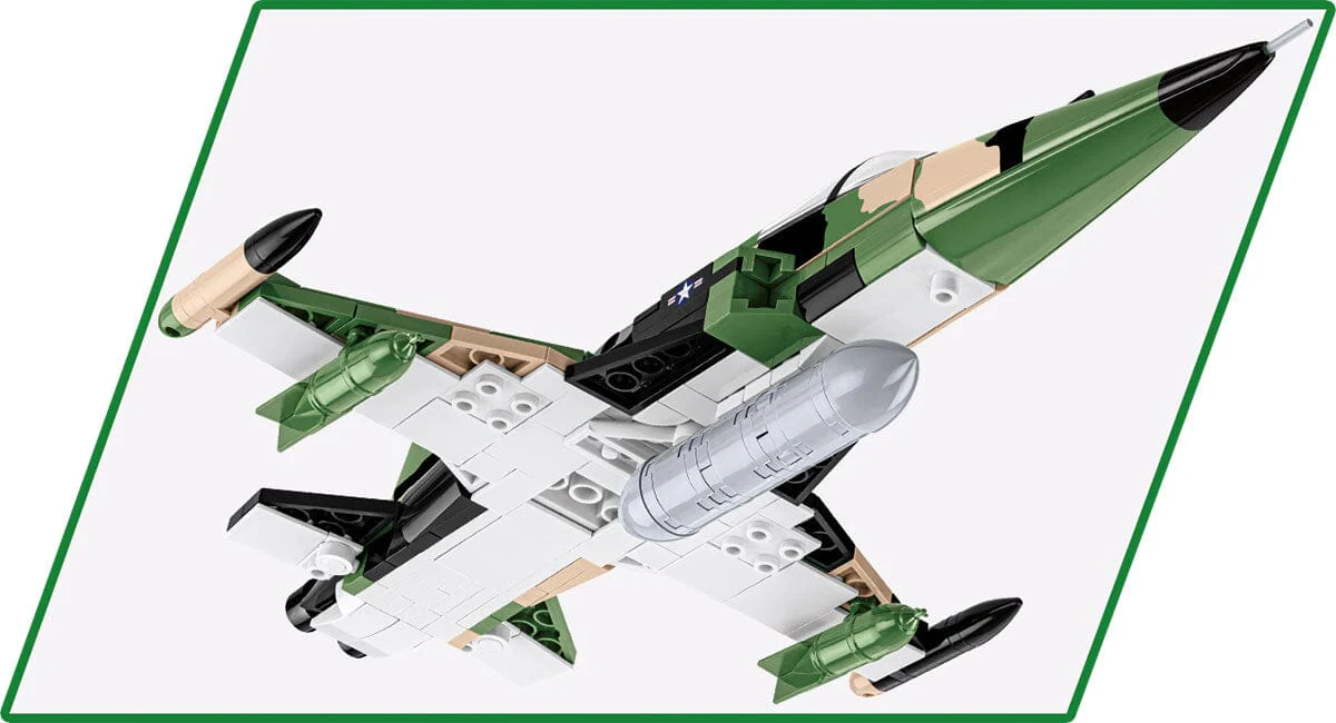 Northrop F-5A F.F plane model - COBI 2425 - 352 bricks - Image 5