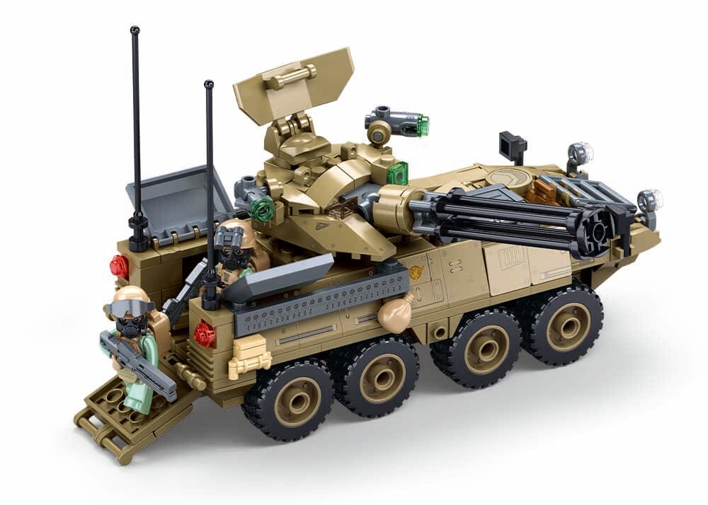 OEF Stryker ADS brick model - Sluban M38-B1258 - 320 bricks - Image 2