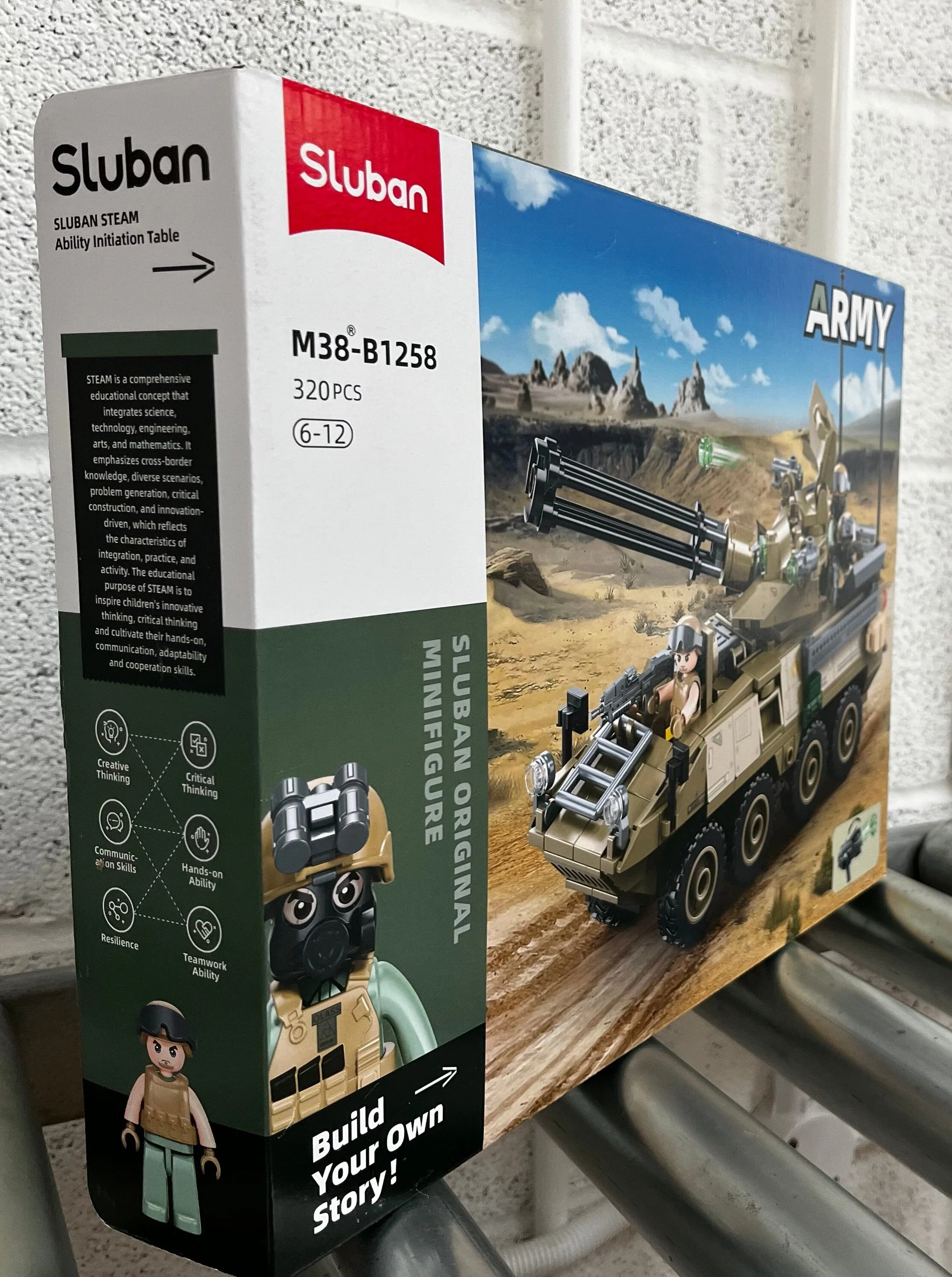 OEF Stryker ADS brick model - Sluban M38-B1258 - 320 bricks - Image 8