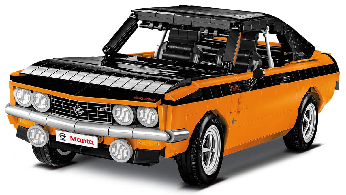 Opel Manta A GT/E 1974 brick model car - COBI 24349 - 1938 bricks - Image 4