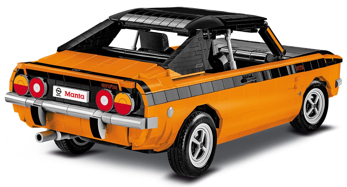 Opel Manta A GT/E 1974 brick model car - COBI 24349 - 1938 bricks - Image 5