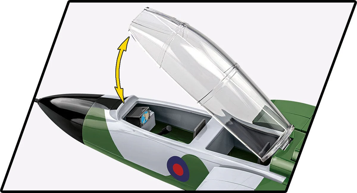 Panavia Tornado GR.1 RAF brick plane model - COBI 5852 - 520 bricks - Image 11
