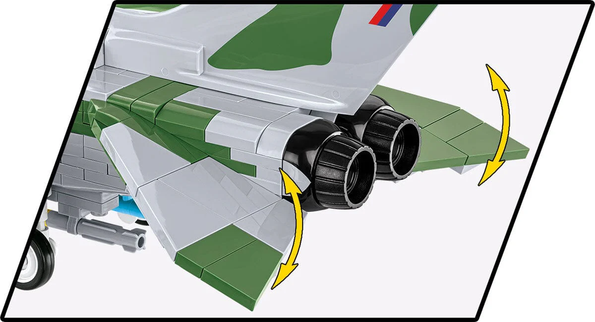 Panavia Tornado GR.1 RAF brick plane model - COBI 5852 - 520 bricks - Image 8