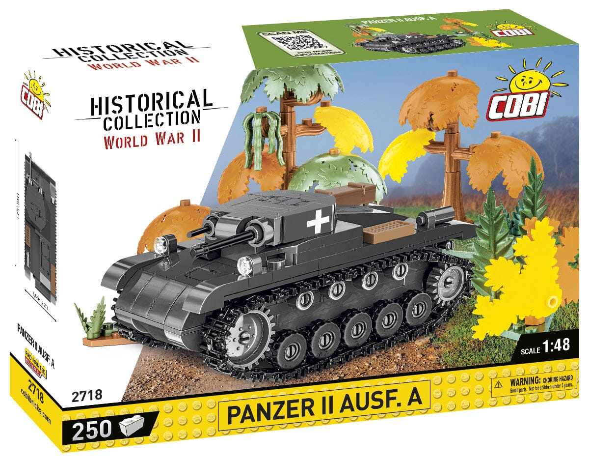 Panzer II AUSF.A brick tank model - COBI 2718 - 250 bricks - Image 2