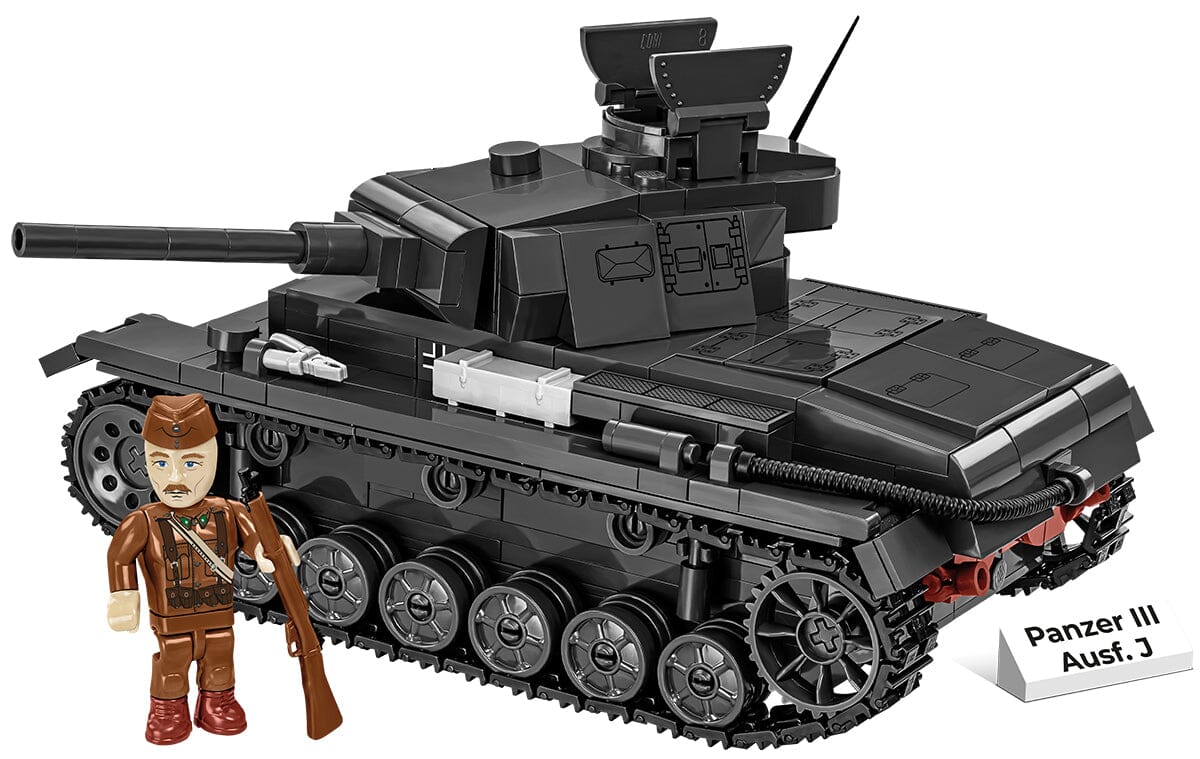 Panzer III Ausf. J brick tank model - COBI 2289 - 590 bricks - Image 4