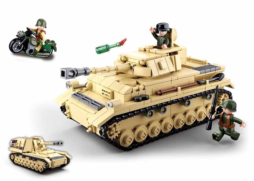 Panzer IV - Sluban M38-B0693 - 543 bricks