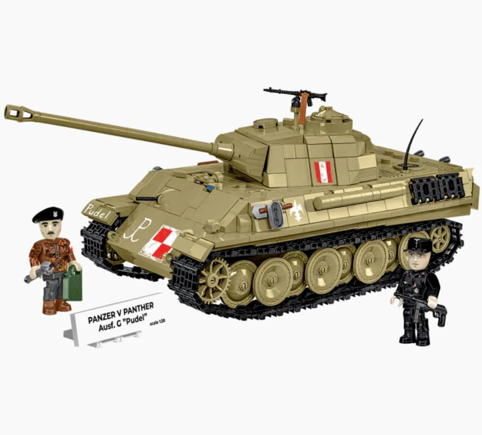 Panzer V Panther AUSF.G 'Pudel' brick model tank - COBI 2655 - 1133 bricks