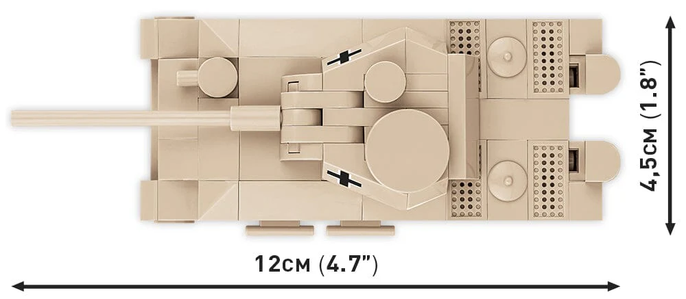 Panzer V Panther brick tank model - COBI 3099 - 126 bricks - Image 4