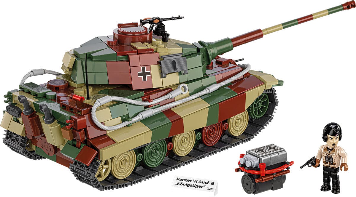 Panzer VI Ausf. B "Konigstiger" tank brick model - COBI 3113 - 802 bricks - Image 2