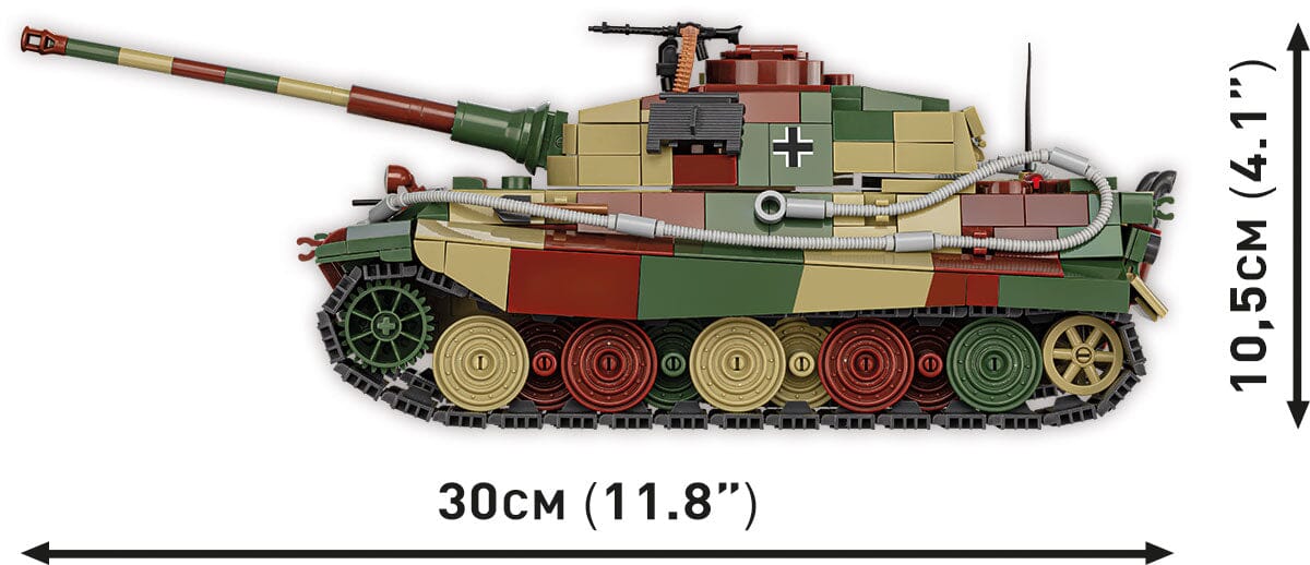 Panzer VI Ausf. B "Konigstiger" tank brick model - COBI 3113 - 802 bricks - Image 3
