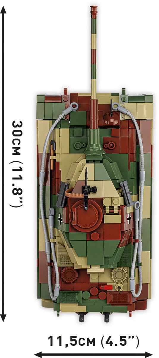 Panzer VI Ausf. B "Konigstiger" tank brick model - COBI 3113 - 802 bricks - Image 4