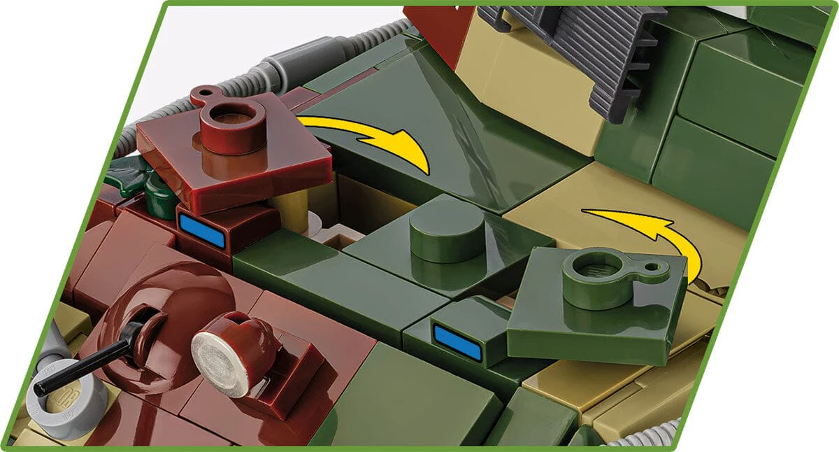 Panzer VI Ausf. B "Konigstiger" tank brick model - COBI 3113 - 802 bricks - Image 7