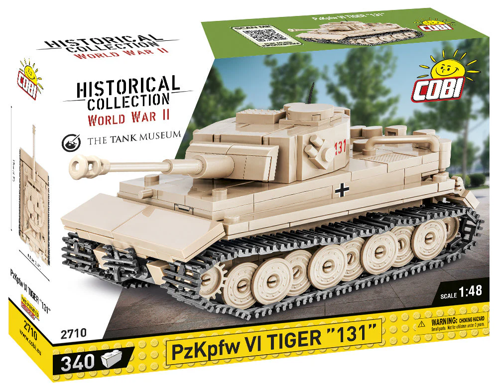 Panzer VI Tiger '131' brick tank model - COBI 2710 - 340 bricks - Image 2
