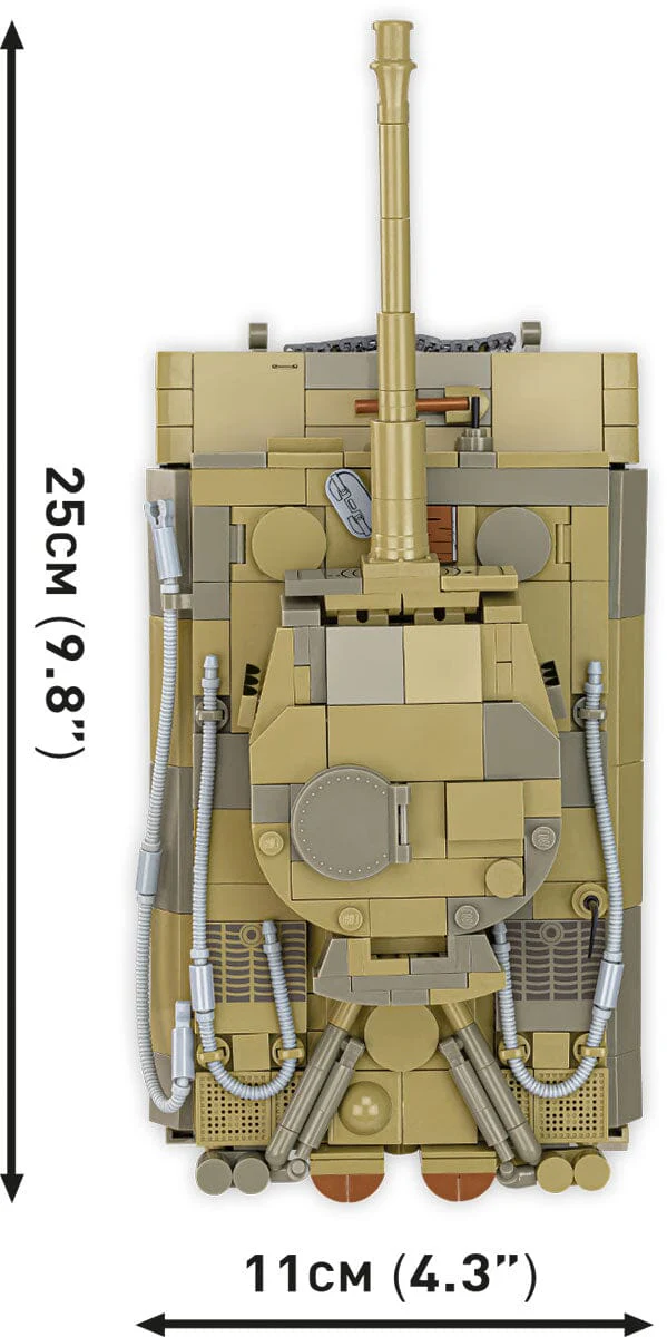 Panzer VI Tiger No. 131 The Tank Museum brick tank model - COBI 3123 - 898 bricks - Image 5