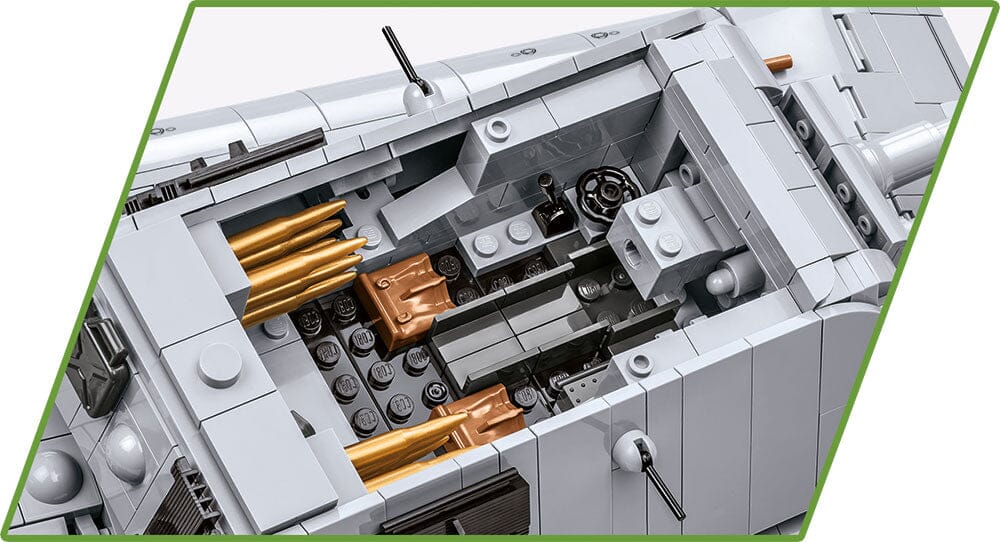 Panzerkampfwagen E-100 brick tank model - COBI 2572 - 1511 bricks - Image 9