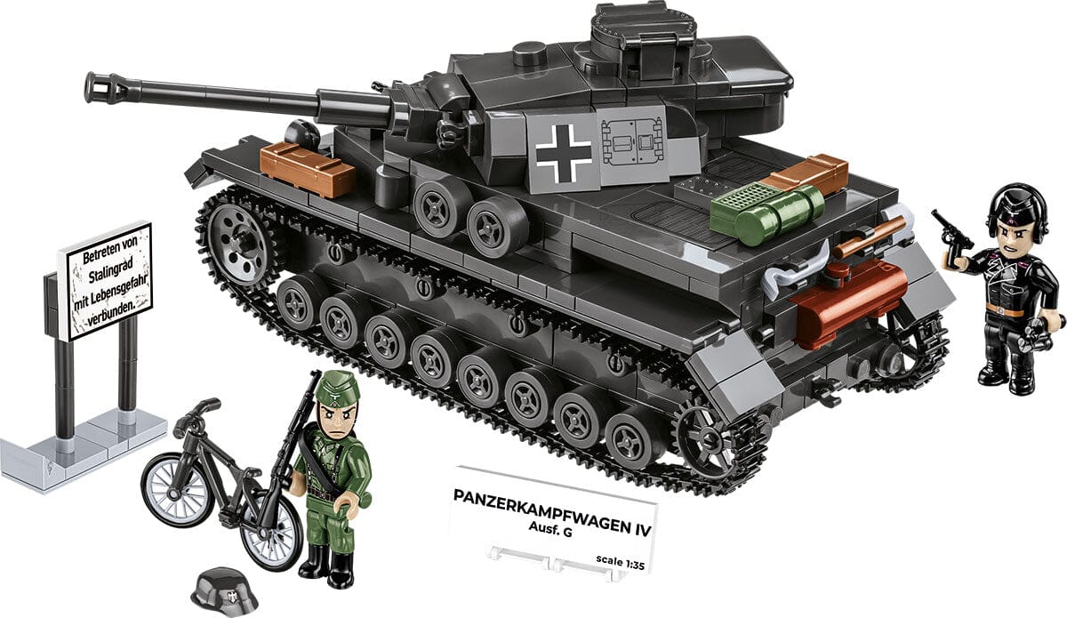 Panzerkampfwagen IV Ausf.G brick tank model - COBI 3127 - 643 bricks - Image 2