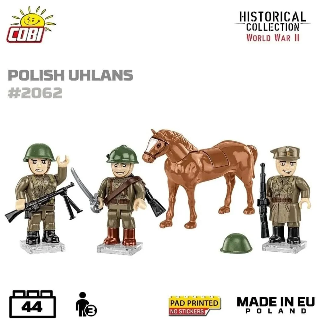 Polish Uhlans figures - COBI 2062 - 44 bricks