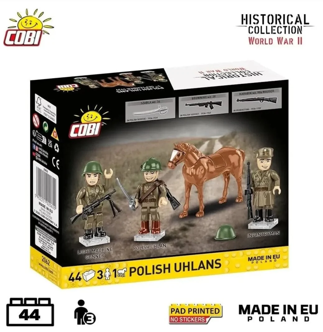 Polish Uhlans figures - COBI 2062 - 44 bricks - Image 3